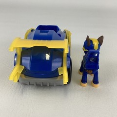 Paw Patrol Mighty Pups Super Paws Chase Figure with Police Car Lights Sounds