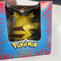 #25 Pikachu 1999 Vintage Ornament Official Nintendo