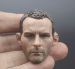 1/6 Scale Male Soldiers Accessories European Football Stars Head Sculpt Model