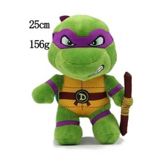 Teenage Mutant Ninja Turtles TMNT Plush Toy Leonardo Raphael Mikey Donnie