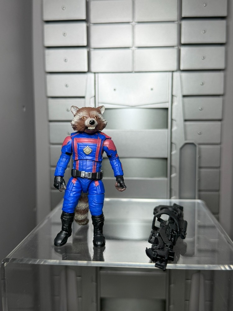 Marvel Legends MCU Rocket Raccoon Loose Complete Action Figure (Cosmo BAF Wave)