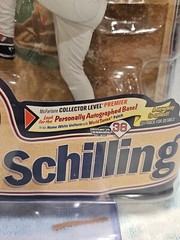 MCFARLANE MLB COOPERSTOWN RED SOX CURT SCHILLING AUTO CL VARIANT FIGURE 19/250