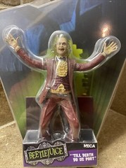 NECA Beetlejuice 1988 Movie 7″ Target “Till Death Do Us Part” 2008 Cult Classic