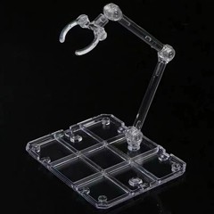 Universal Clear Plastic Figure Stand For SHF Mafex Figma 6″ Action Figure Base