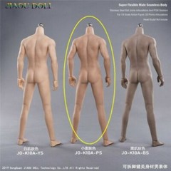 JIAOU DOLL 1/6 JO-K10A-PS Male Muscle Suntan Seamless Action Figure Body 12”Toy
