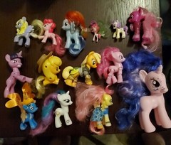 My Little Pony ~❤️~ Lot of 14 Random Ponies – Various Sizes, Colors and Types