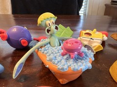 SpongeBob And Friends Mixed Figure Lot Of 19 PVC & Plastic Mixed Different Years