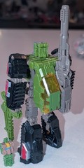 Transformers Retro HARDHEAD g1 Headmaster reissue walmart deluxe w Xtra Head