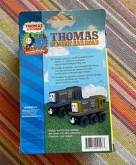 2000 Learning Curve Thomas Train Wooden Magic Railroad Dodge & Splatter! New