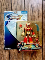 Jazwares Mega Man X Zero Capcom 2003 Complete Rare Edition 15th Open Package