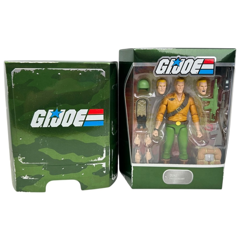 GI Joe Ultimates Duke First Sergeant 7″ Action Figure Super7 New