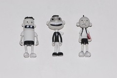 Diary Of A Wimpy Kid Figures Lot of 3 Rowley Greg Fregley 2011 Funko