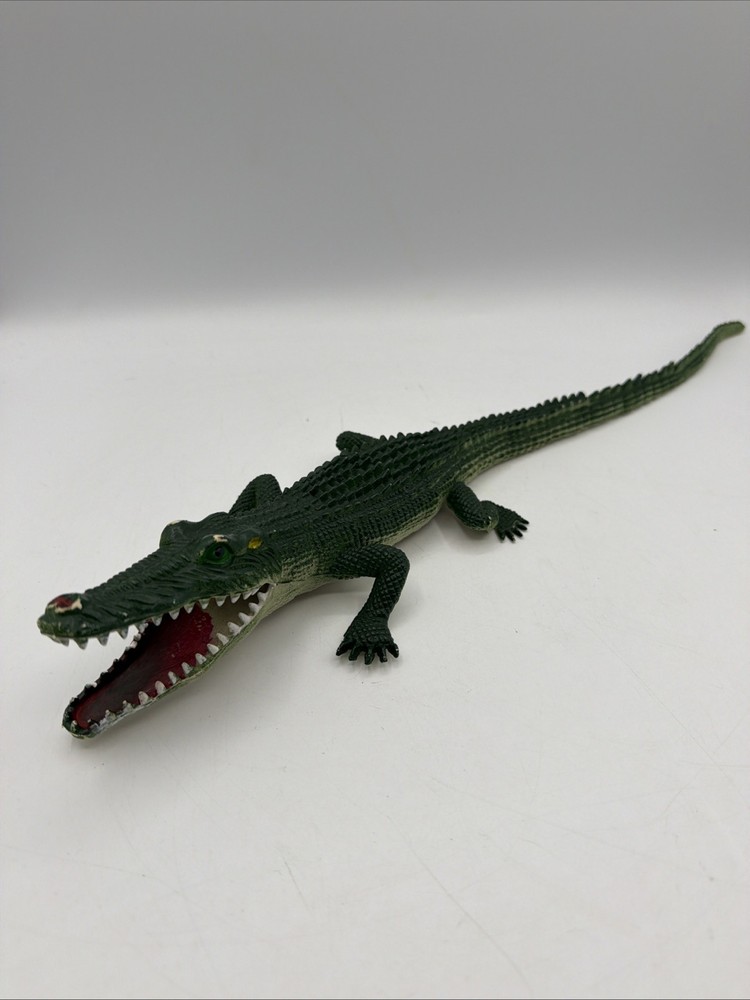 Rubber Alligator Crocodile Monster 1973 Toy Figure Reptile Vintage Imperial