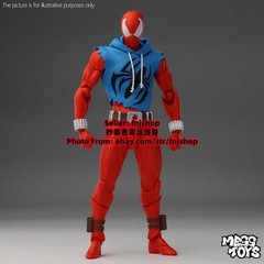 In Stock Hot-New Mess Toys Scarlet Hero Spider-Man Blue Suit 112 Action Figure