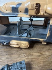 Vintage GI Joe Tomahawk Helicopter Incomplete Parts Repair Hasbro 1986