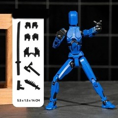 Titan13, Dummy 13, T13 Action Figure,Toy Robot, 3D Printed