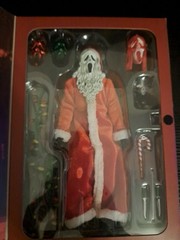 NECA Ultimate Scream Ghost Face Santas Slay Action Figure