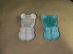 My Little Pony White And Aqua Blue Bear Baby Pony Brush Picks And diaper
