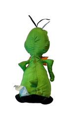 Vintage 1996 Bang Space Jam Green Monstars Plush Playmate Toy 100% Complete
