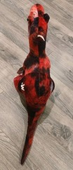 Jurassic Park World 20″ Plush T. Rex Dinausour Red NEW WITH TAGS