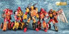 JINBAO Predaking 5in1 MMC Feral Rex Figure Oversized NEW Ver Upgrade Kits