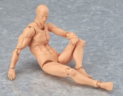 Figma Archetype Next: He and Figma Archetype Next: She Flesh Color Ver.