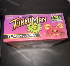 Turbo Man Deluxe 13 1/2 Inch Fully Posable – Jingle All The Way! Mint In Box