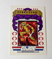 GI Joe Serpentor 1986 v1 *100% COMPLETE, Near Mint figure!* Original Cape VTG
