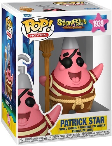 WB Funko POP! Movies: The SpongeBob Movie (2025) – Patrick Star (Vinyl Figure)