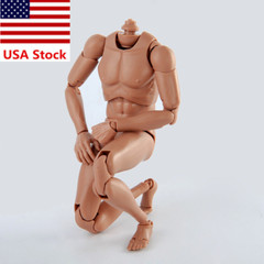 MX02-A 1/6 Europe Skin Male Body Super Flexible Soldier 12”Action Figure Doll