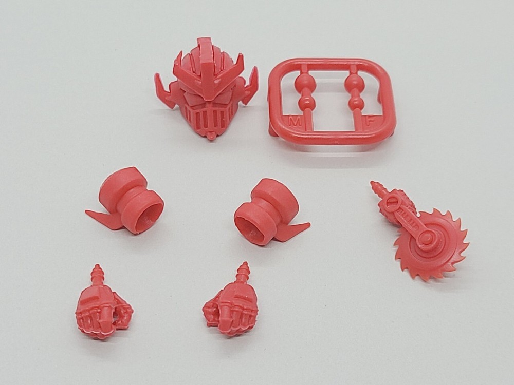 Robot Mini Kit Red Set 1/18 scale – Boss Fight Studio HACKS Vitruvian Armory