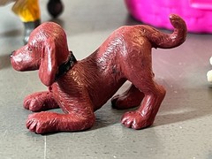 Vintage 1993-94 MEG Puppy In My Pocket x 4 + Extra Animals + Bed + x3 Stands