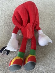 Knuckles The Echidna Sonic Hedgehog Sonic 2 Stuffed Plush Large 18”