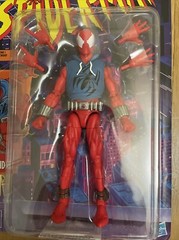 Marvel Legends Spider-Man Comic Retro Scarlet Spider 6-Inch Action Figure Hasbro