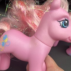 Lot of 5 G3 My Little Pony – 4 Adult 1 Baby Pinkie Pie 25th And More 2007