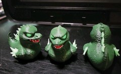 Godzilla GLOW In The Dark Duck Jeep