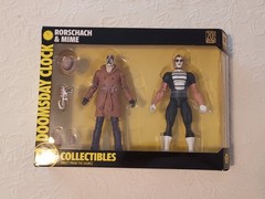 DC Collectibles Doomsday Clock Rorschach & Mime Figures
