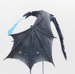 Mcfarlane Game of Thrones Hbo Drogon Black Dragon Deluxe Action Figure New