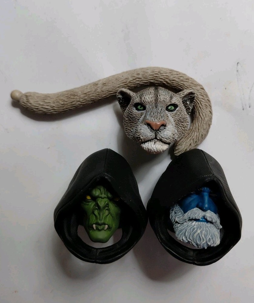 Mythic Legions K’ai Pacha All 3 Heads And Tail 1.0 1:12 new Out Of Package