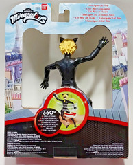 Bandai Zag Heroes Miraculous Cataclysm Cat Noir Action Doll 360° Spin 2016