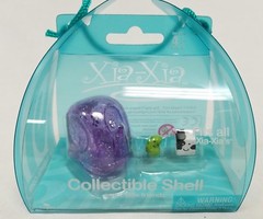 Xia Xia Pets Set of 8 Hermit Crab Collectible Shells and 2 Little Friends New