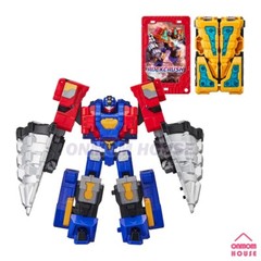 Metal Cardbot S ROCK CRUSH Drill Tank Transformer Robot Car Toy 2025