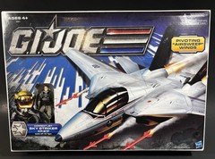 2011 GI JOE 30 YEARS COMBAT JET SKY STRIKER XP-21F WITH CAPT. ACE 3 3/4” FIGURE