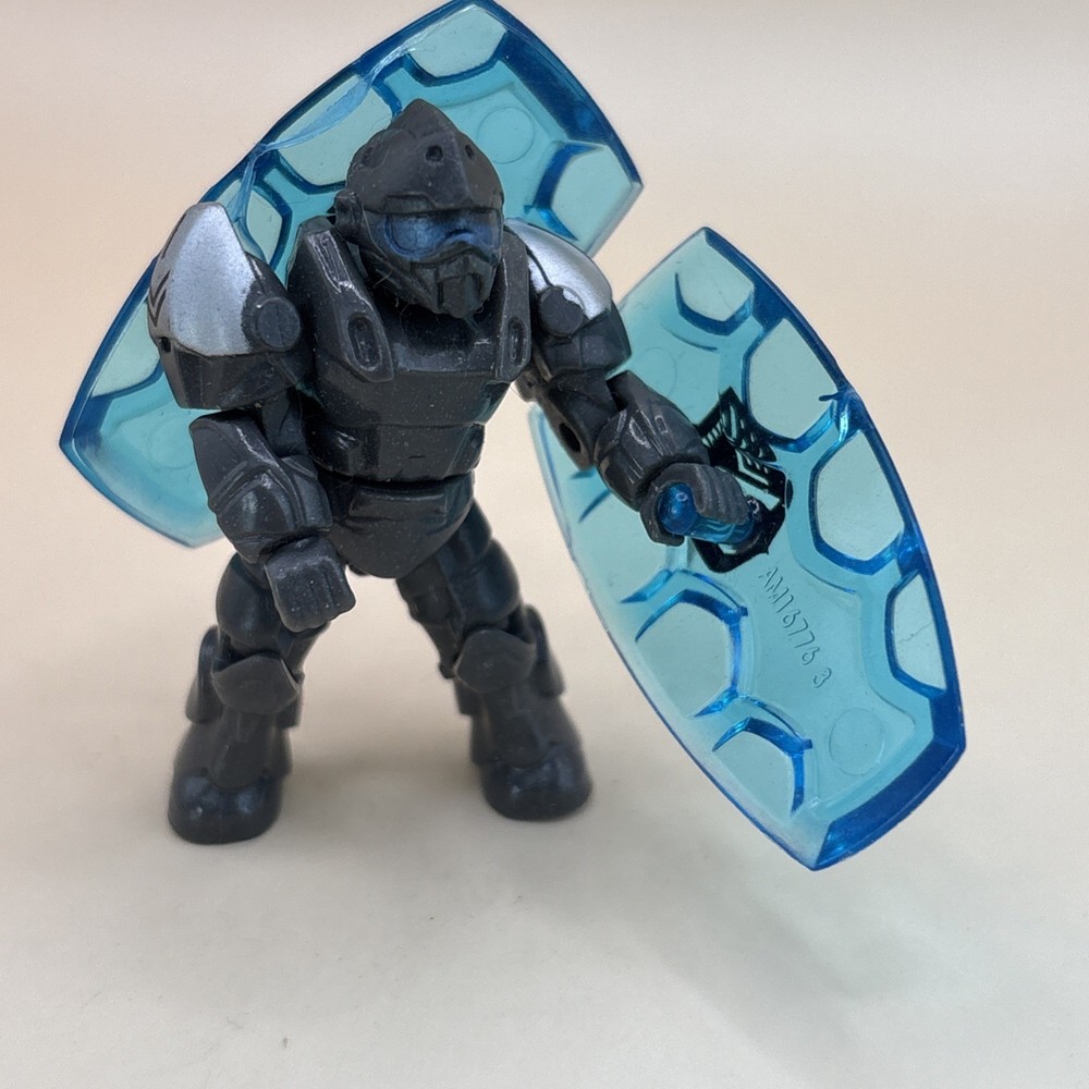 Mega Construx Bloks Dragons Universe Solder Dark Gray 2″ Collectible Figure