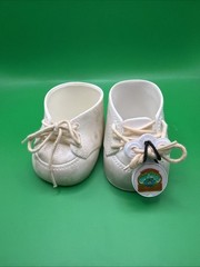 (1) Pair #2 Cabbage Patch Kids Doll Shoes With LACES – Fits 14″ to 16″ Dolls