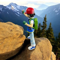 Ash Ketchum Collectible Display Anime Model Figure 5in – Trainer