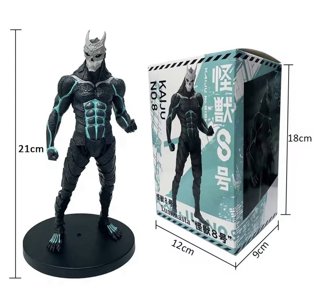 Amine Kaiju Figure Kafka Hibino Mina Ashiro Skeleton PVC Model Action Figure