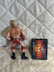 Jeff Jarrett 2005 TNA Marvel Wrestling 6″ Red Action Figure + CARD SHIPS FREE