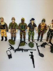 Gi Joe Tiger Force 1988 Lot Flint, Duke, Lifeline, Roadblock, Dusty, All 10