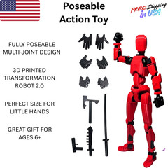 Dummy 13 Poseable Articulated Action Figure Display Model Toy